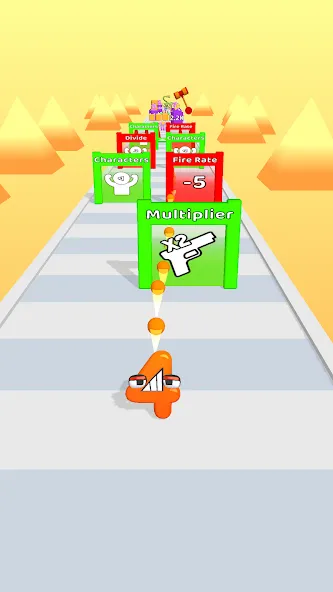 Merge Number Run (Мрдж Намбер Ран) [МОД: Много монет, Открытые уровни и Мега MOD] Screenshot 2