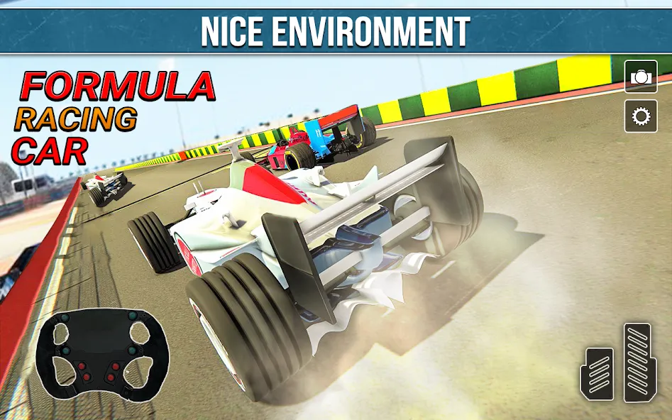 Formula Game: Car Racing Game [МОД: Много монет, Открытые уровни и Мега MOD] Screenshot 1