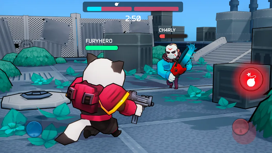 Fury Wars online shooter games (Фьюри Варс) [МОД: Все открыто, Дополнительные деньги и Меню MOD] Screenshot 2
