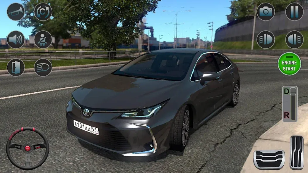 Fury Driving School: Car Game [МОД: Бесконечные деньги, Монеты и Мега MOD] Screenshot 1
