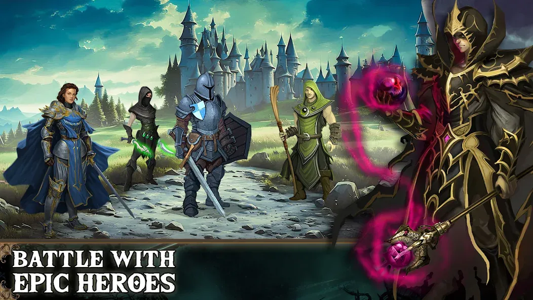 Demon God: Turn-Based Strategy (Херо Квест) [МОД: Все открыто, Дополнительные деньги и Меню MOD] Screenshot 3