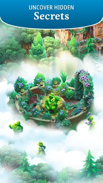 Merge Gardens (Мерж Гарденс) [МОД: Меню, Бесконечные монеты и Открытые уровни] Screenshot 4