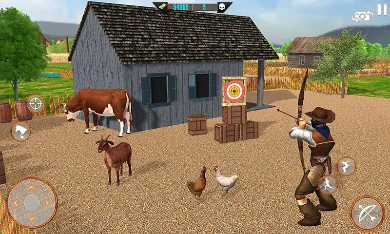 West Cowboy Shooting Games 3D [МОД: Бесконечные деньги, Монеты и Мега MOD] Screenshot 5
