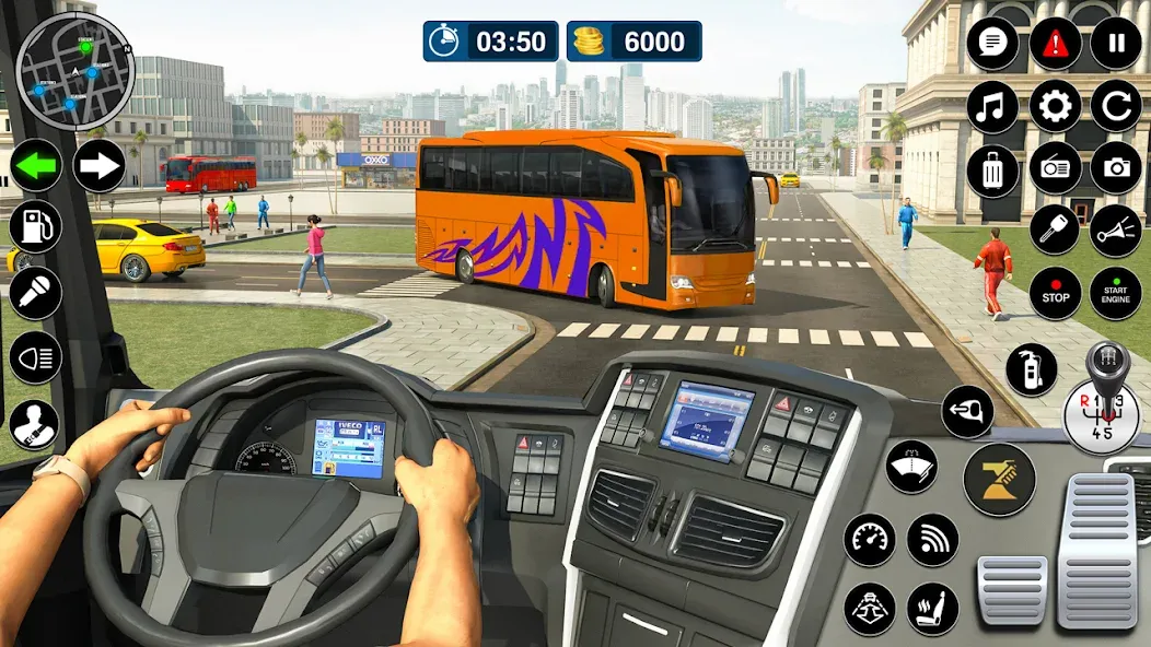 Bus Simulator Game: Coach Game [МОД: Бесконечные деньги, Монеты и Мега MOD] Screenshot 5