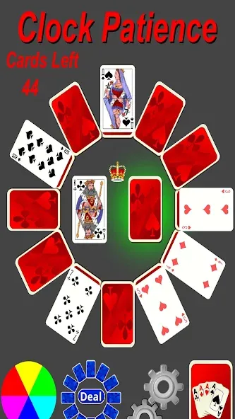 Clock Patience Solitaire (Клок Пэйшенс Солитер) [МОД: Деньги, Монеты и Меню MOD] Screenshot 4