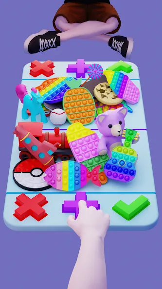 Fidget Trading - Poppit Game [МОД: Все открыто, Дополнительные деньги и Меню MOD] Screenshot 1
