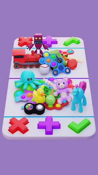 Fidget Trading - Poppit Game [МОД: Все открыто, Дополнительные деньги и Меню MOD] Screenshot 2