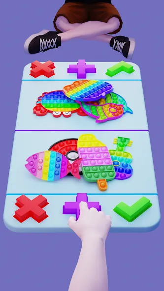 Fidget Trading - Poppit Game [МОД: Все открыто, Дополнительные деньги и Меню MOD] Screenshot 4
