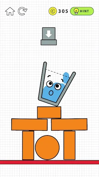 Happy Glass (Хэппи Гласс) [МОД: Деньги, Монеты и Меню MOD] Screenshot 1