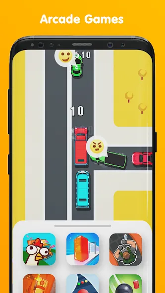Mini Arcade - Two player games [МОД: Бесконечные деньги, Монеты и Мега MOD] Screenshot 5