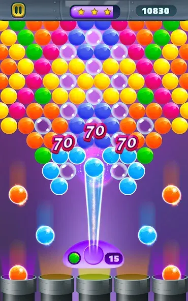 Action Bubble Game (Экшн Бабл Игра) [МОД: Бесконечные деньги, Монеты и Мега MOD] Screenshot 4