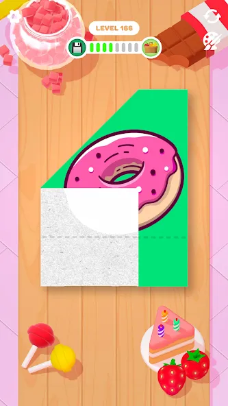 Paper Fold (Пэйпер Фолд) [МОД: Деньги, Монеты и Меню MOD] Screenshot 2