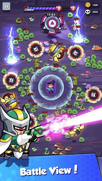 Hero Survival IO (Хиро Сурвайвал ИО) [МОД: Меню, Бесконечные монеты и Открытые уровни] Screenshot 1