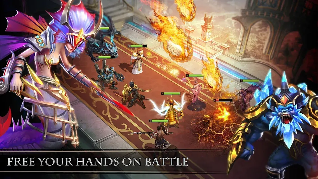 Trials of Heroes: Idle RPG (Триалс оф Хироес) [МОД: Много монет, Открытые уровни и Мега MOD] Screenshot 4