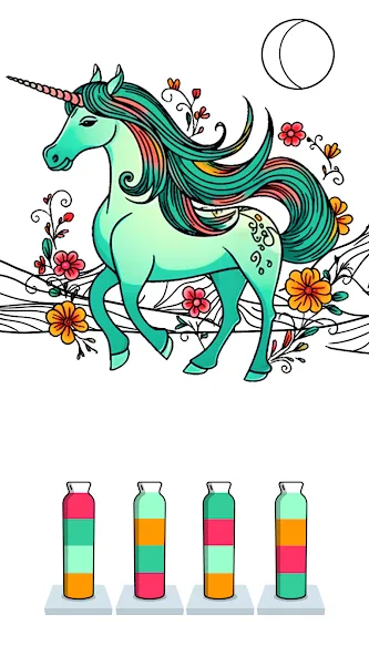 Sort Paint: Water Sort Puzzle (Сорт Пэйнт) [МОД: Деньги, Монеты и Меню MOD] Screenshot 4
