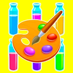 Скачать Sort Paint: Water Sort Puzzle (Сорт Пэйнт) [МОД: Деньги, Монеты и Меню MOD] | Взлом Sort Paint: Water Sort Puzzle на Андроид