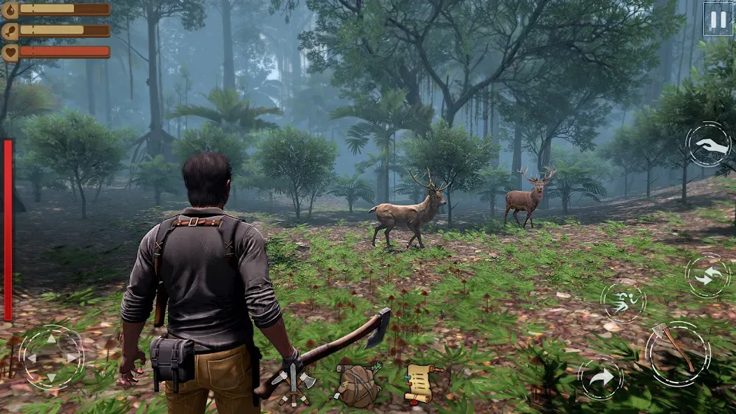 Island Survival: Offline Games [МОД: Деньги, Монеты и Меню MOD] Screenshot 1