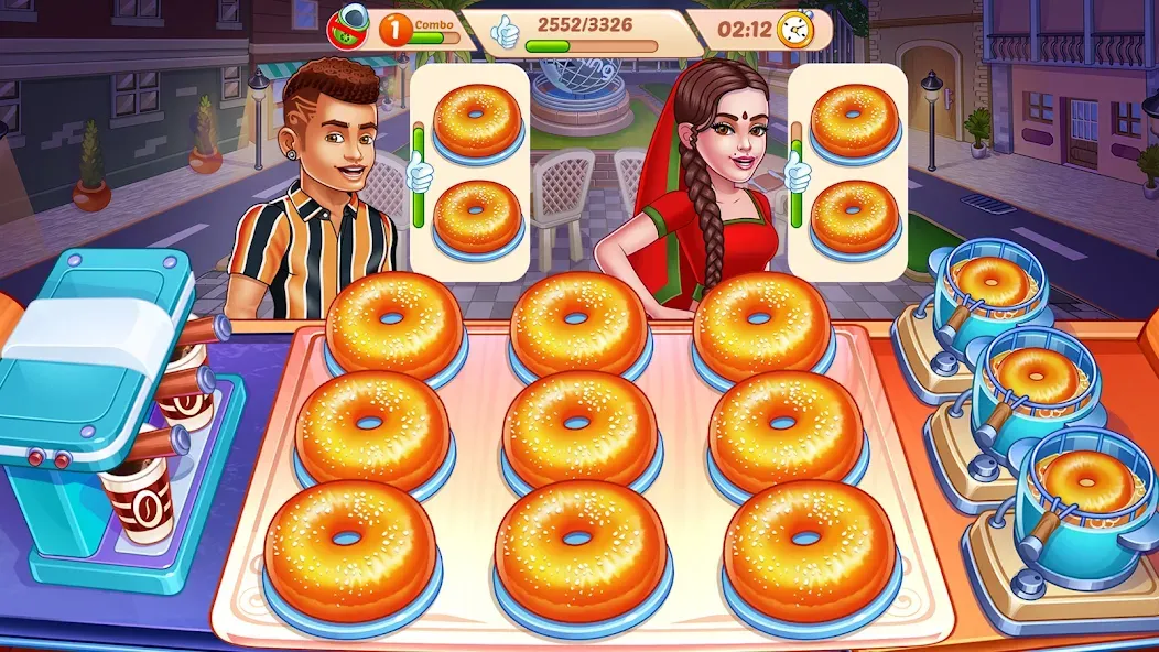 American Cooking Star Games (Американская звезда кулинарии) [МОД: Много денег, Монет и Все открыто] Screenshot 1