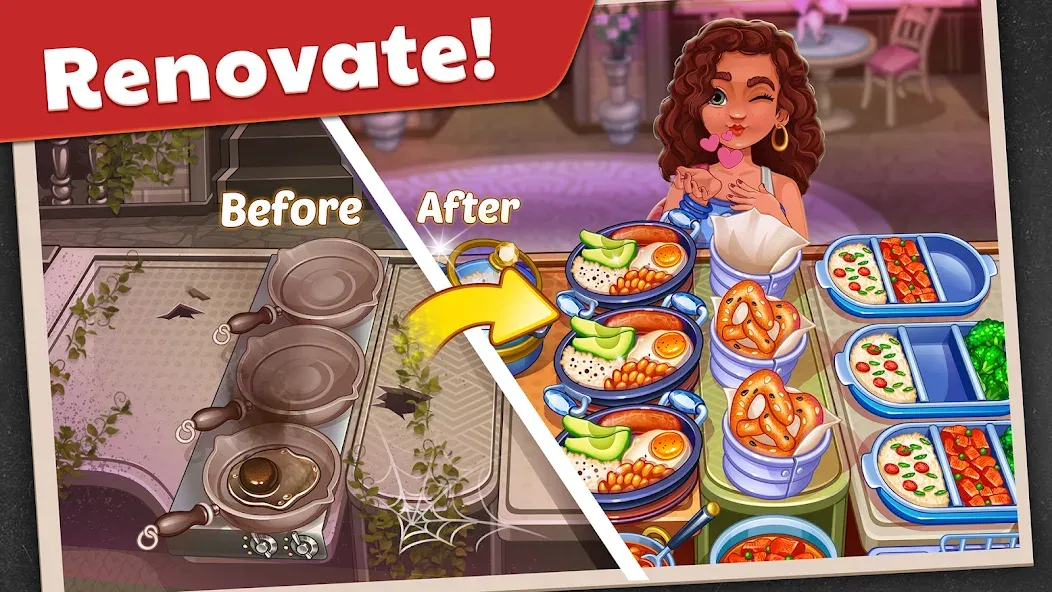 American Cooking Star Games (Американская звезда кулинарии) [МОД: Много денег, Монет и Все открыто] Screenshot 2