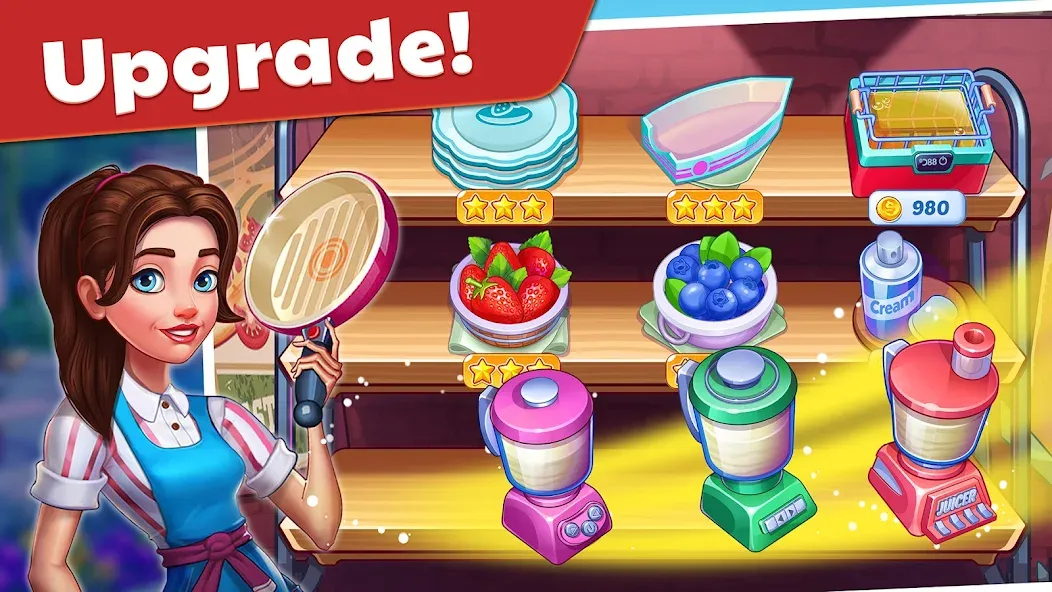 American Cooking Star Games (Американская звезда кулинарии) [МОД: Много денег, Монет и Все открыто] Screenshot 3