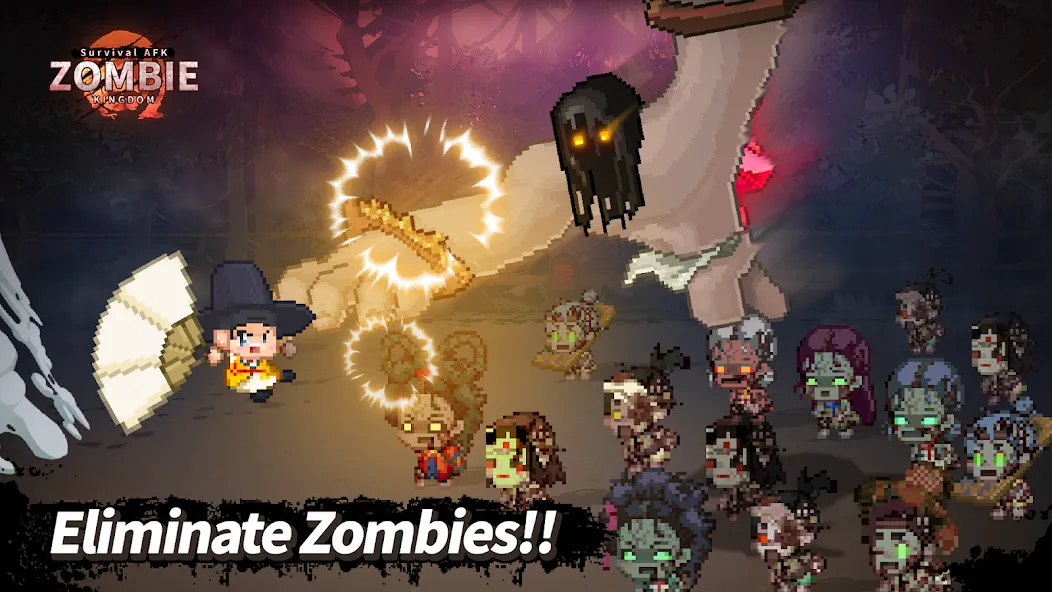 ZOMBIE Kingdom : Idle RPG (ЗОМБИ Кингдом) [МОД: Много денег, Монет и Все открыто] Screenshot 5