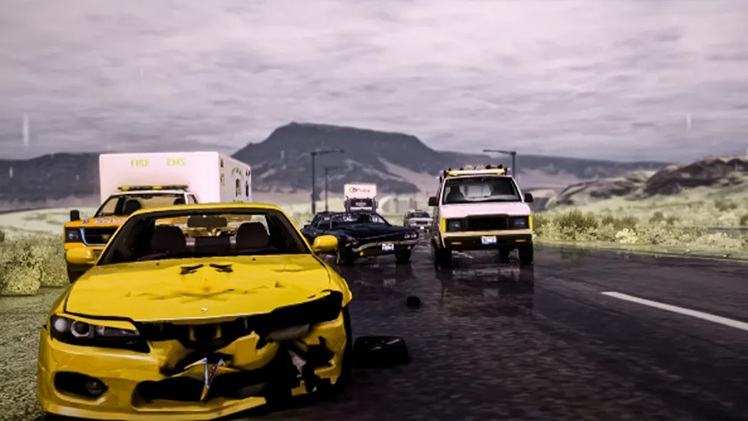 Car Crash Car Test Simulator [МОД: Много монет, Открытые уровни и Мега MOD] Screenshot 2