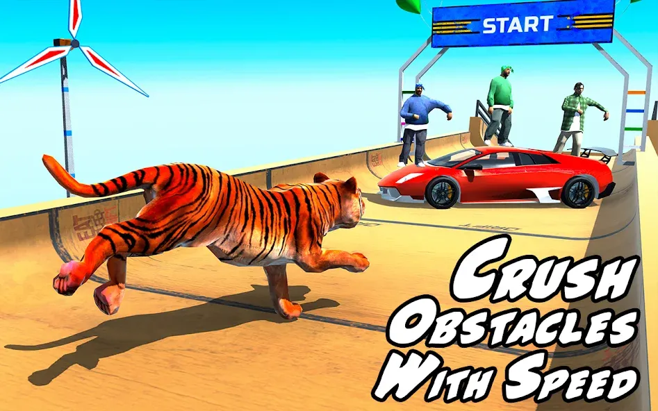 Epic Cow Ramp Rush Run Game [МОД: Деньги, Монеты и Меню MOD] Screenshot 2