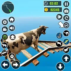 Скачать Epic Cow Ramp Rush Run Game [МОД: Деньги, Монеты и Меню MOD] | Взлом Epic Cow Ramp Rush Run Game на Андроид