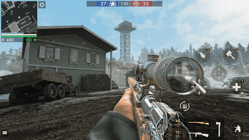 World War Heroes — WW2 PvP FPS (Ворлд Вар Хироес) [МОД: Много денег, Монет и Все открыто] Screenshot 5