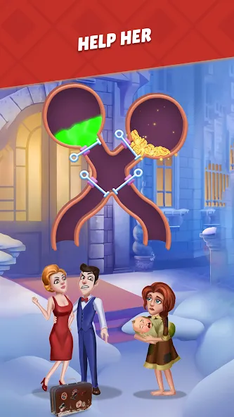 Home Pin 2: Family Adventure (Хоум Пин 2) [МОД: Много денег, Монет и Все открыто] Screenshot 1