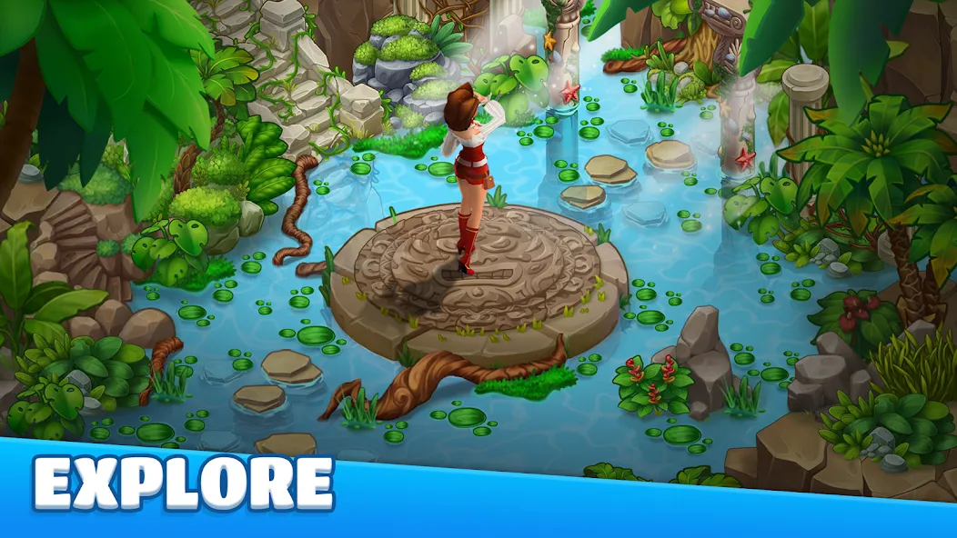 Adventure Bay - Farm Games (Приключенческая бухта) [МОД: Деньги, Монеты и Меню MOD] Screenshot 2
