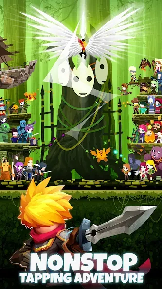 Tap Titans 2: Clicker Idle RPG (Тап Титаны 2) [МОД: Меню, Бесконечные монеты и Открытые уровни] Screenshot 2