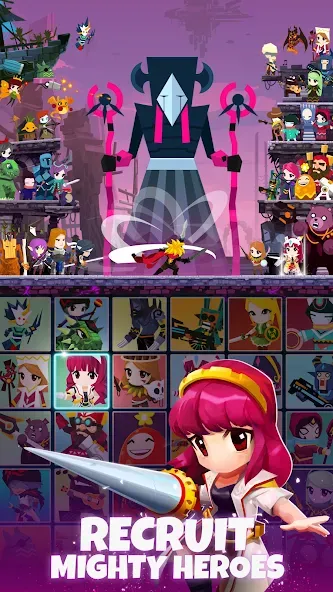 Tap Titans 2: Clicker Idle RPG (Тап Титаны 2) [МОД: Меню, Бесконечные монеты и Открытые уровни] Screenshot 5