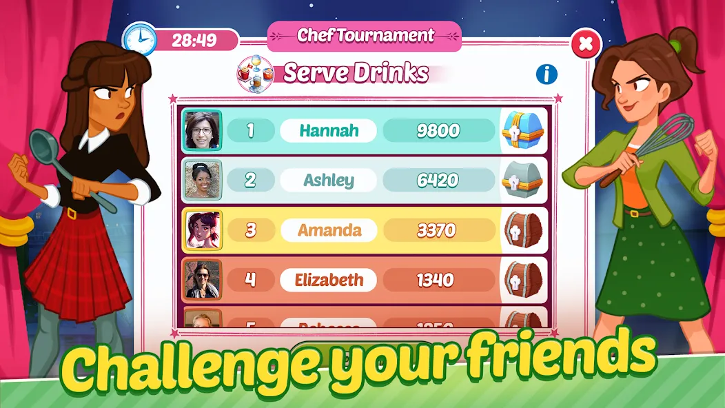 Delicious World - Cooking Game (Делишес Ворлд) [МОД: Деньги, Монеты и Меню MOD] Screenshot 5