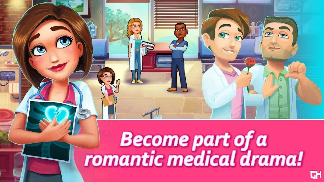 Heart's Medicine: Time to Heal [МОД: Много монет, Открытые уровни и Мега MOD] Screenshot 1