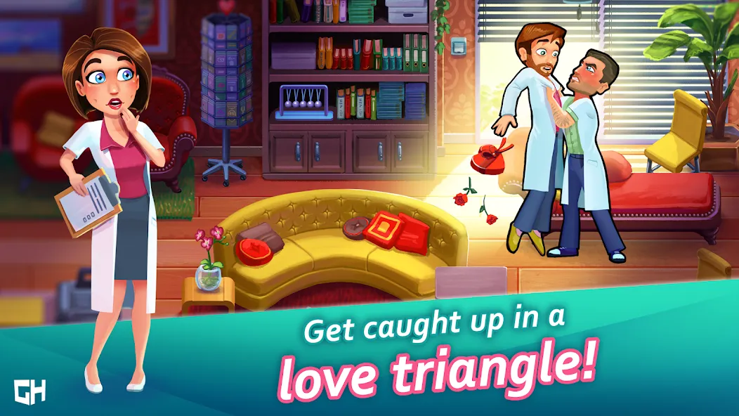 Heart's Medicine Hospital Heat [МОД: Меню, Бесконечные монеты и Открытые уровни] Screenshot 5