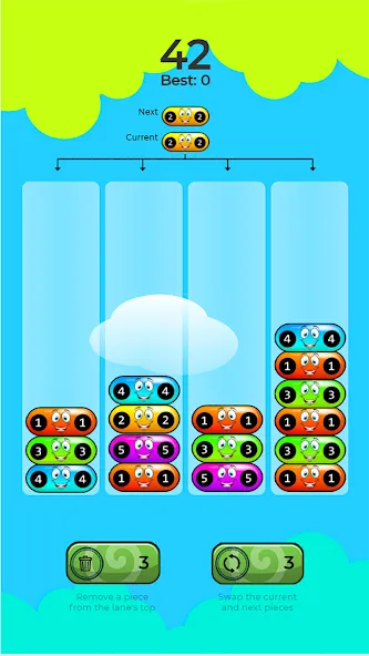 3D Number Block Puzzle Game (Намбер Мерджер) [МОД: Все открыто, Дополнительные деньги и Меню MOD] Screenshot 2