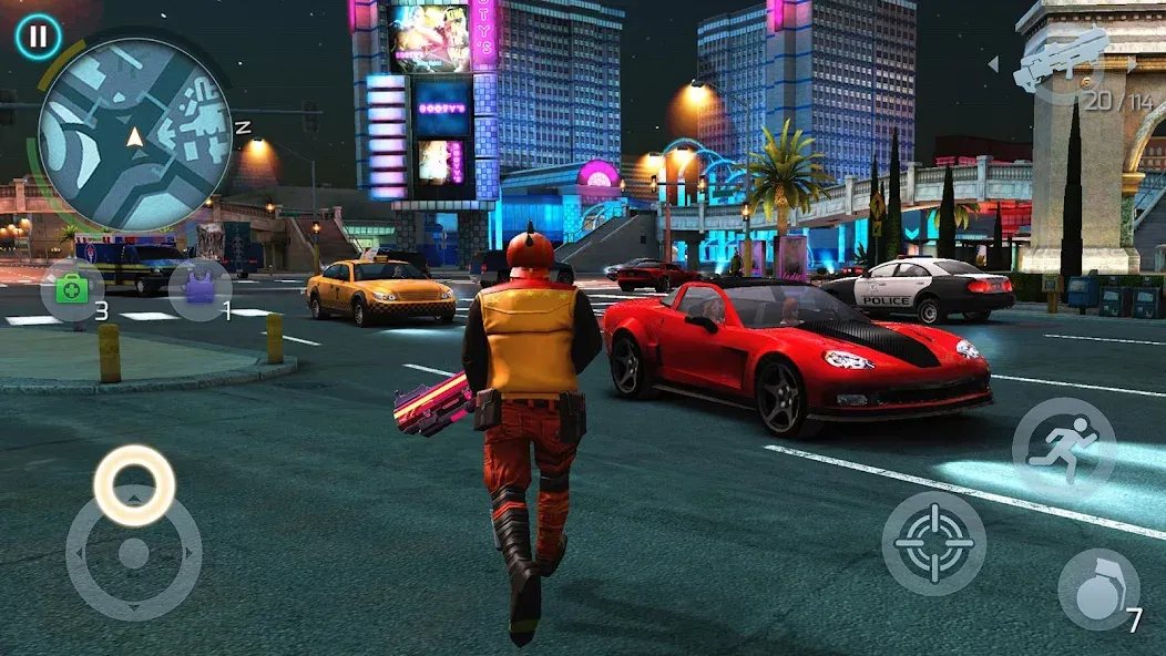 Gangstar Vegas: World of Crime (Гангстар Вегас) [МОД: Все открыто, Дополнительные деньги и Меню MOD] Screenshot 5