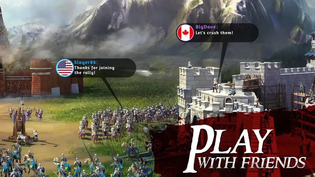 March of Empires: War Games (Марч оф Эмпайрс) [МОД: Бесконечные деньги, Монеты и Мега MOD] Screenshot 3