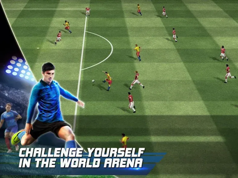 Real Football (Реал Футбол) [МОД: Все открыто, Дополнительные деньги и Меню MOD] Screenshot 4