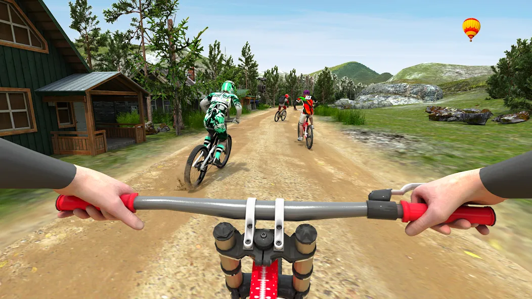 BMX Rider: Cycle Race Game [МОД: Много денег, Монет и Все открыто] Screenshot 1
