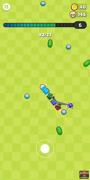 Train Arena (Трейн Арена) [МОД: Меню, Бесконечные монеты и Открытые уровни] Screenshot 1
