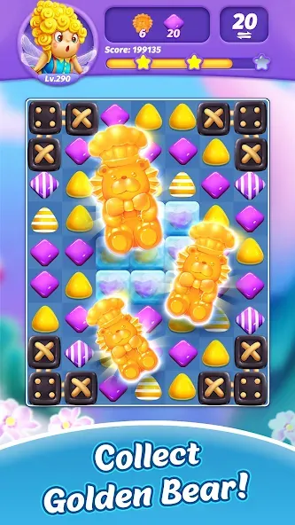 Candy Charming - Match 3 Games (энди Чарминг) [МОД: Много денег, Монет и Все открыто] Screenshot 3