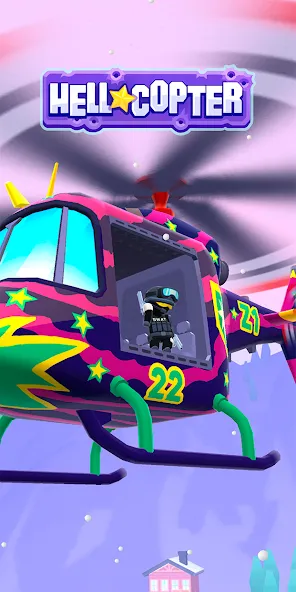 HellCopter (Хелликоптер) [МОД: Меню, Бесконечные монеты и Открытые уровни] Screenshot 1