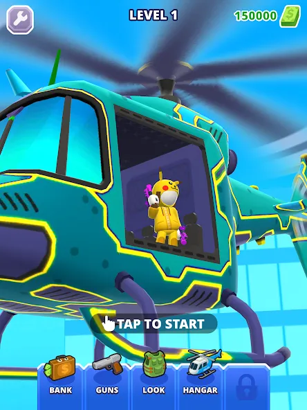 HellCopter (Хелликоптер) [МОД: Меню, Бесконечные монеты и Открытые уровни] Screenshot 5