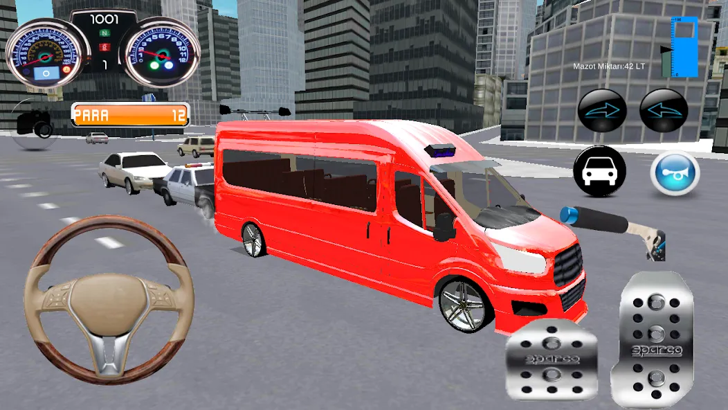 Minibüs Şoförü [МОД: Бесконечные деньги, Монеты и Мега MOD] Screenshot 1