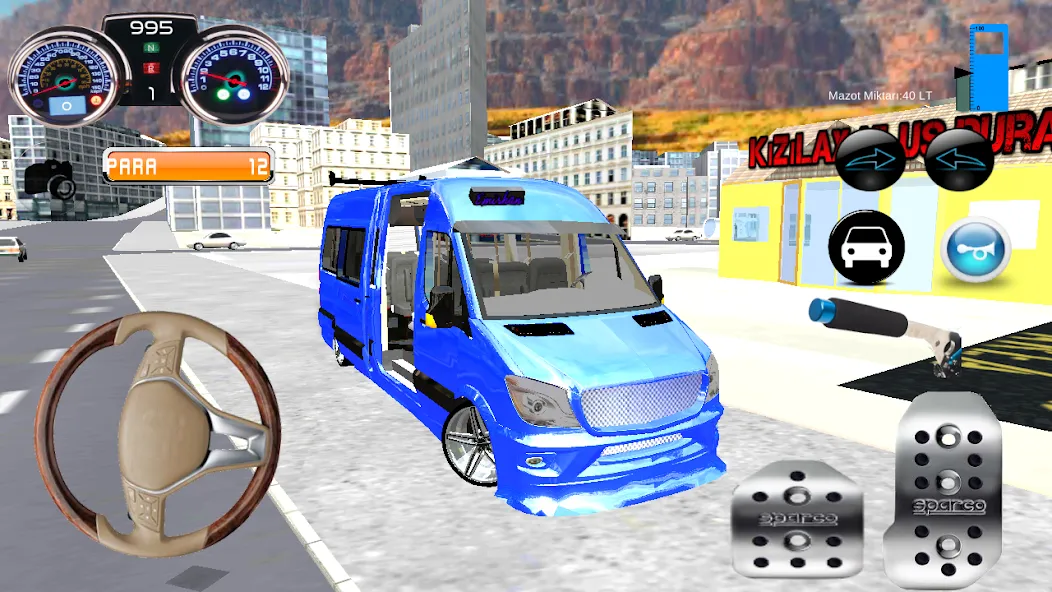 Minibüs Şoförü [МОД: Бесконечные деньги, Монеты и Мега MOD] Screenshot 3