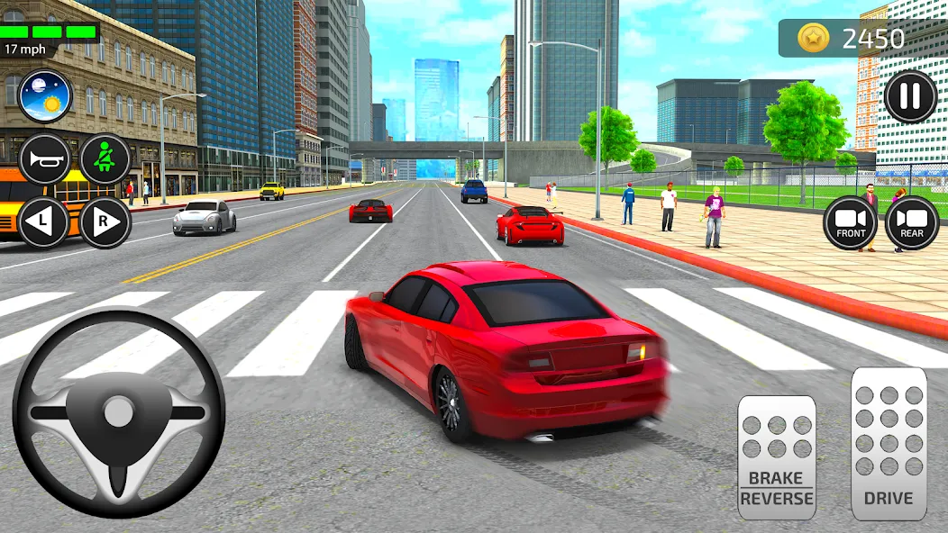 Driving Academy Car Simulator [МОД: Меню, Бесконечные монеты и Открытые уровни] Screenshot 2