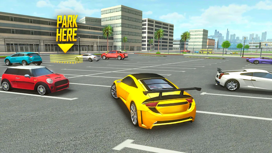 Driving Academy Car Simulator [МОД: Меню, Бесконечные монеты и Открытые уровни] Screenshot 3