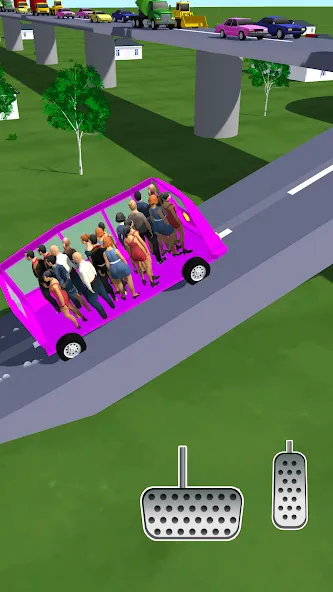 Bus Arrival (Прибытие автобуса) [МОД: Много монет, Открытые уровни и Мега MOD] Screenshot 1